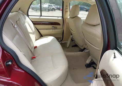 2009 Mercury Grand Marquis Ls (Fleet Only) from USA, damaged, VIN 2MEHM75V89X609791